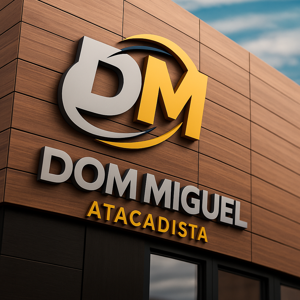 Fachada Dom Miguel Atacadista